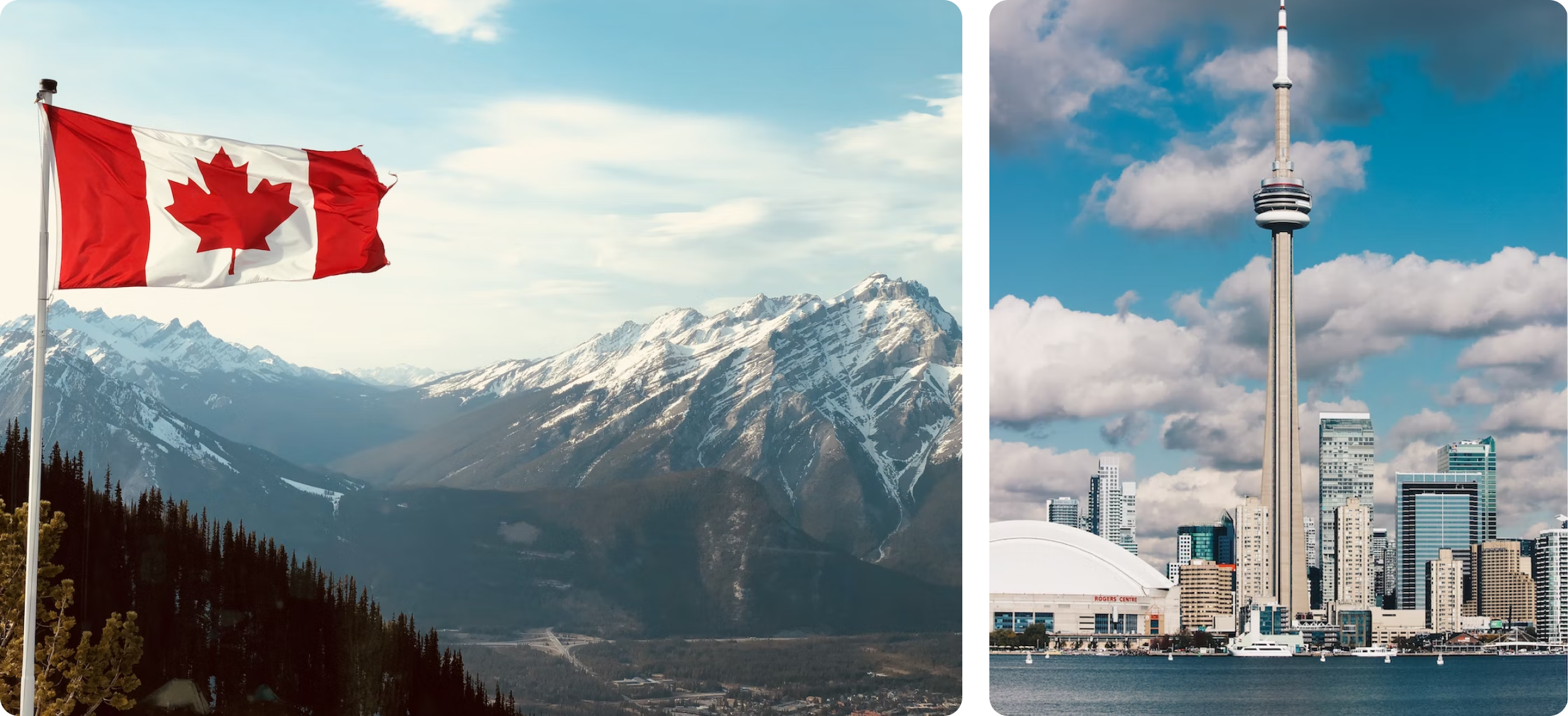 Images from various locations accross Canada
